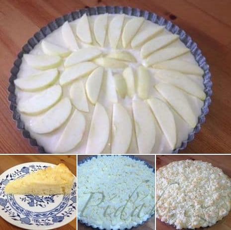 1. obrázek Výborný a hlavně jednoduchý jogurtový koláč s hruškami