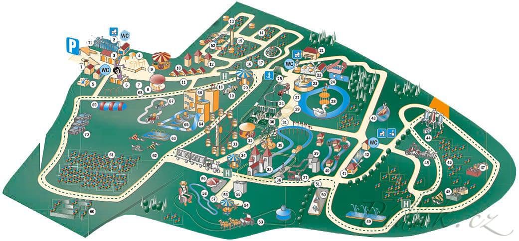 1. obrázek Zábavní park Churpfalzpark - Německo