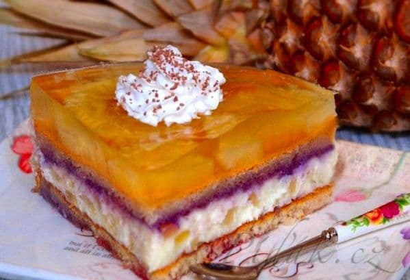 1. obrázek Nepečená anasová torta 