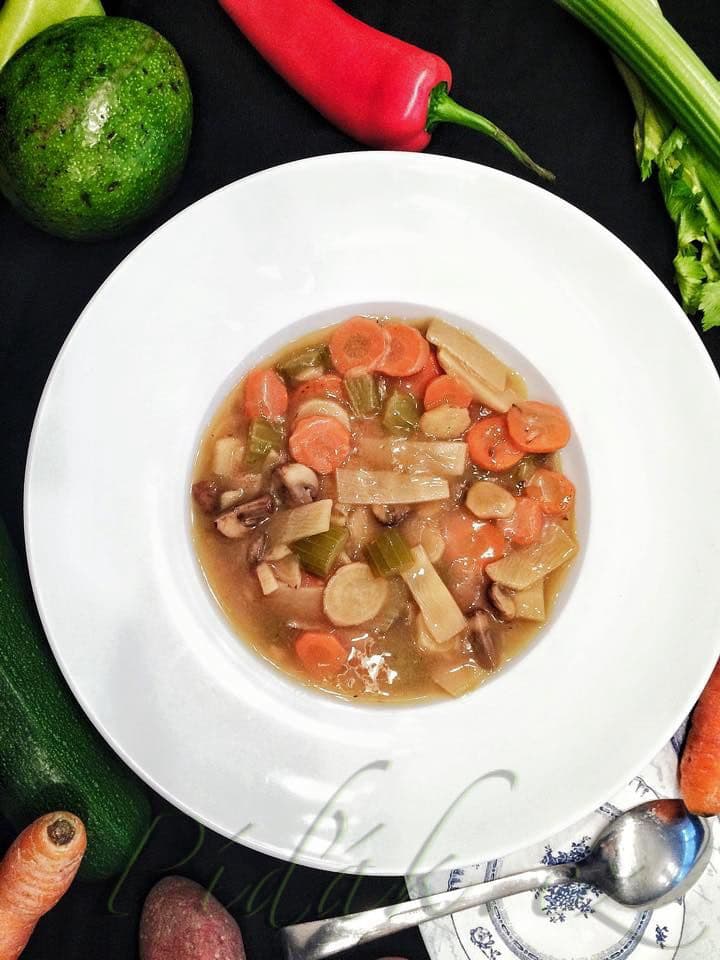 1. obrázek Ázijska zeleninová polievka