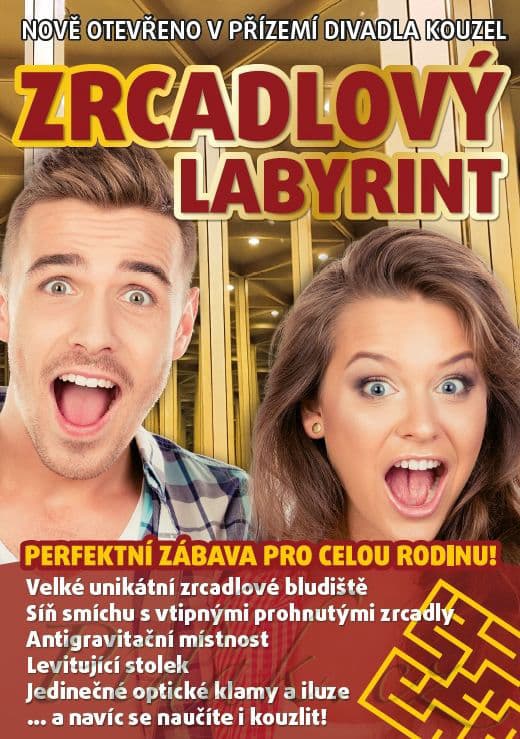 1. obrázek Zrcadlový labyrint - Líbeznice
