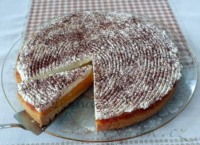 1. obrázek Jablečný koláč s pomerančovým krémem