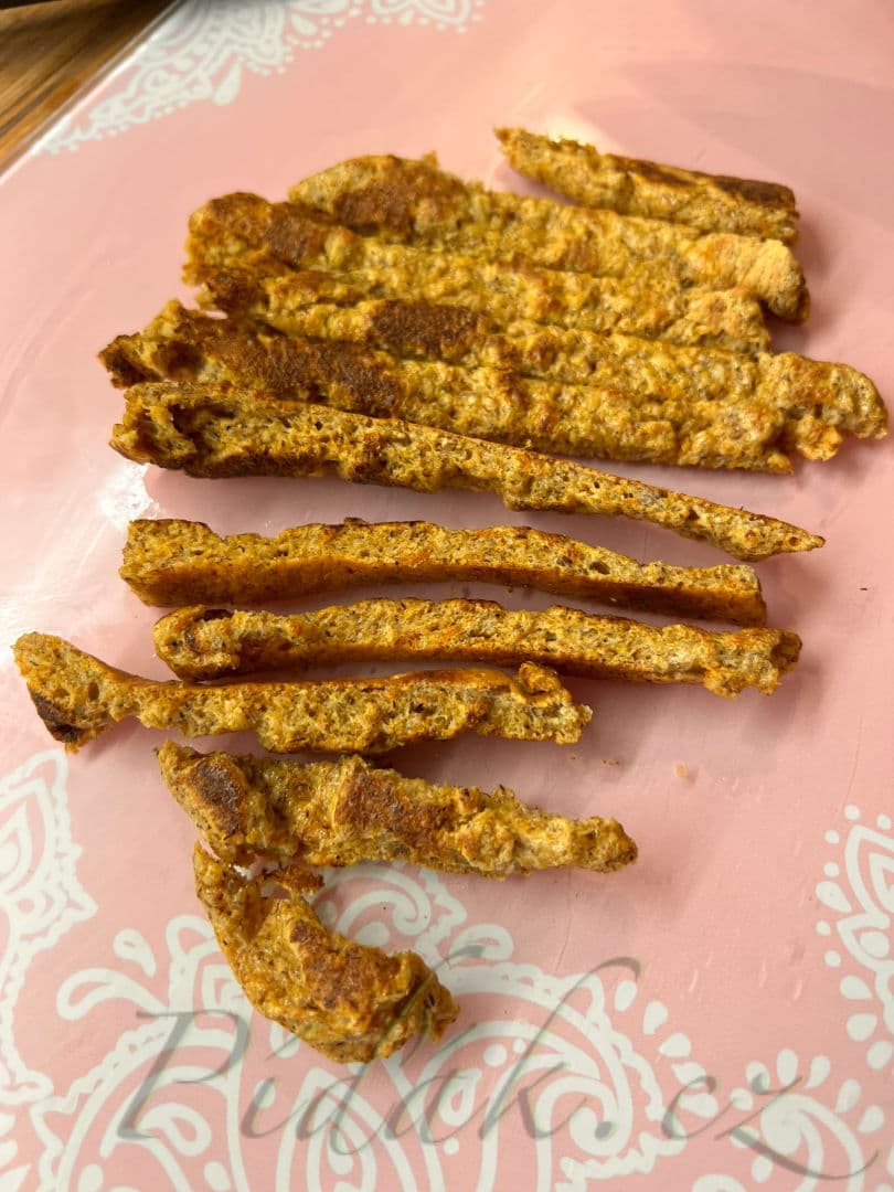 1. obrázek Keto celestýnské nudle do polévky - bez mouky 