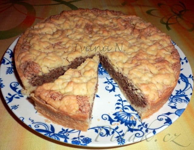 1. obrázek Jednoduchý ořechový koláč