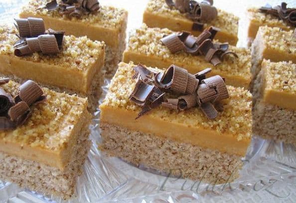 1. obrázek Orechovo - karamelový zákusok