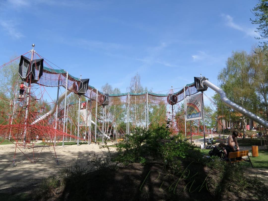 1. obrázek Kroužky na Vltavě- areál pro rodiny s dětmi- Praha 