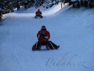 1. obrázek Sáňkařská dráha - vstupné zdarma - Černá hora u Jánských lázní