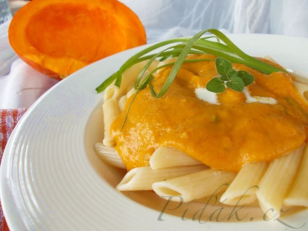 1. obrázek Dýňová omáčka k těstovinám