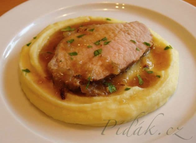 1. obrázek Vepřová pečeně na zázvoru