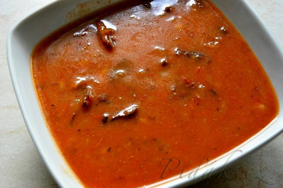 1. obrázek Houbový guláš z ryzce