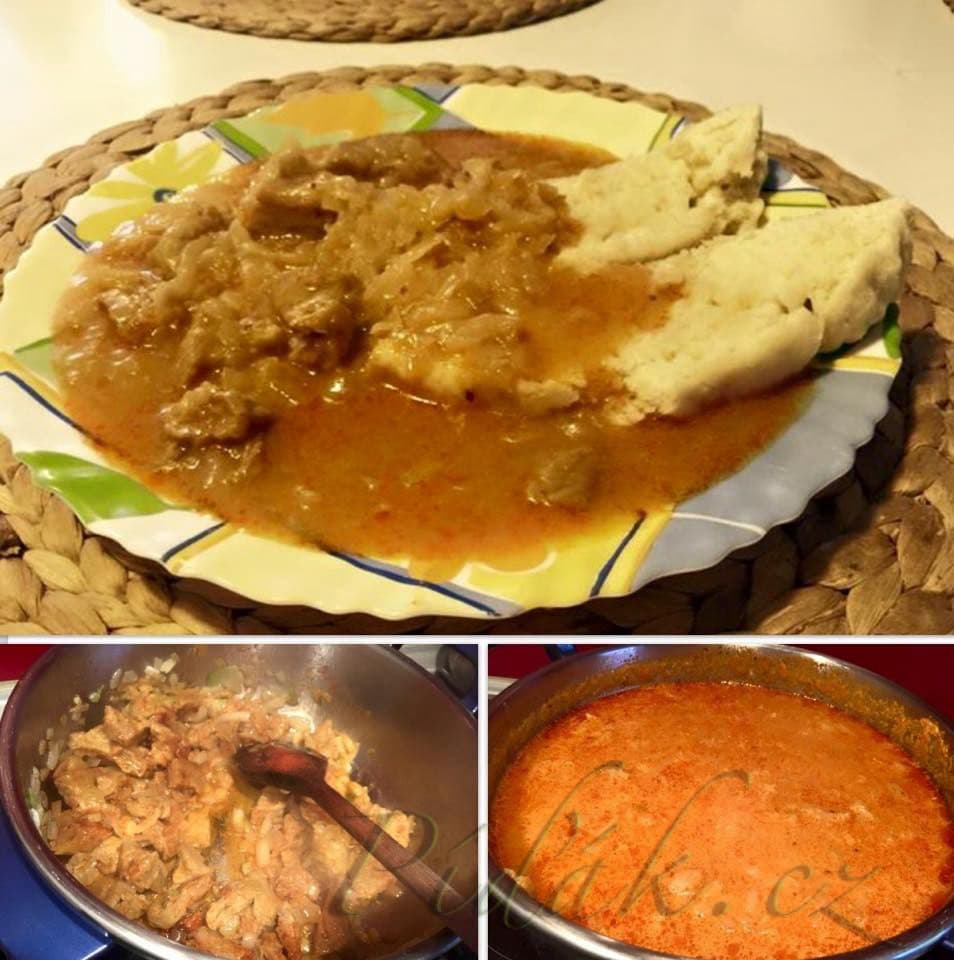 1. obrázek Vegan segedínský guláš se seitainem by Romča