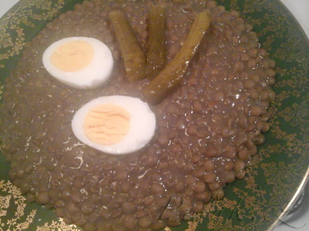 1. obrázek Vývarová čočka na kyselo