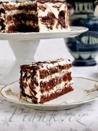 2. obrázek Ořechový dort s mascarpone krémem