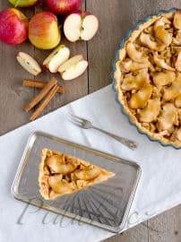 Obrázek Podzimní jablečný koláč