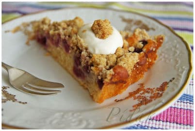 Obrázek Ovocný koláč z jogurtového těsta