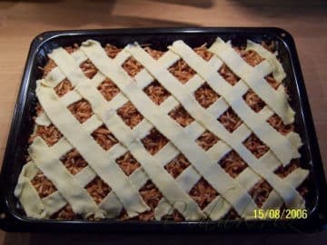 10. obrázek Jablkový mřížkový koláč