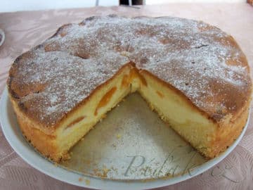 2. obrázek Tvarohový koláč s meruňkami