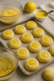 Obrázek Lemon curd sušenky 
