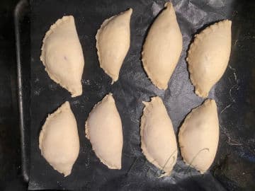 2. obrázek Kynuté  taštičky s mascarpone a jahodami 