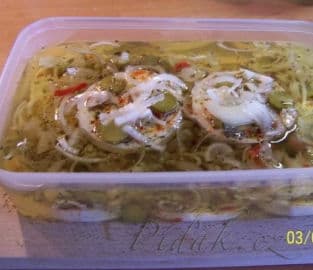 8. obrázek Lucinčin nakládaný hermelín 