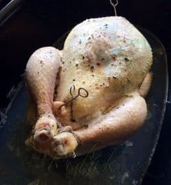 4. obrázek Kuře s ořechovou  nádivkou