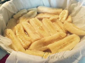 3. obrázek Obrácený banánový koláč by Romča