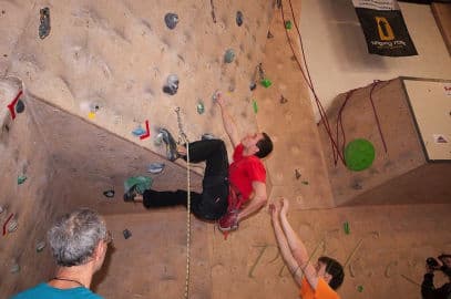 3. obrázek Lezecká stěna Rožnov