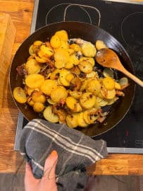 Obrázek Lyonské brambory se slaninou