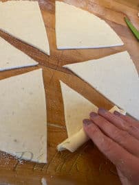 5. obrázek Tvarohové rohlíky s práškem do pečiva by Romča