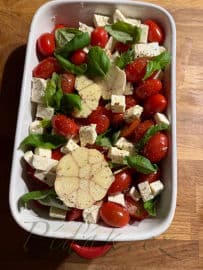 2. obrázek Špagety s pečenými rajčaty a sýrem feta 