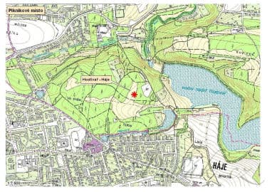 2. obrázek Hostivařský lesopark- parkoviště u přehrady