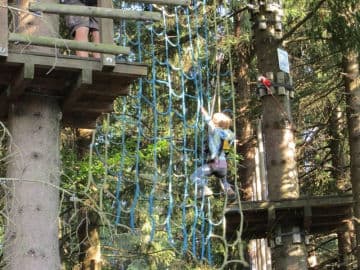 6. obrázek Lanové centrum Proud-  Zadov 