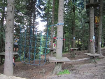 5. obrázek Lanové centrum Proud-  Zadov 