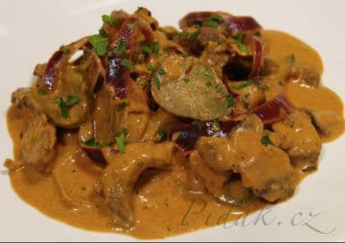 2. obrázek Hovězí Stroganoff